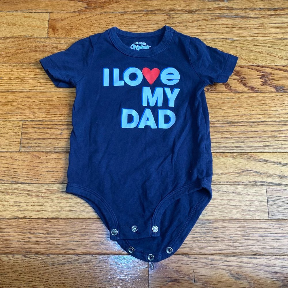 Oshkosh Originals ❤️ Kid's Short Sleeve Crew Neck Romper Size 12M (PRE-LOVED)